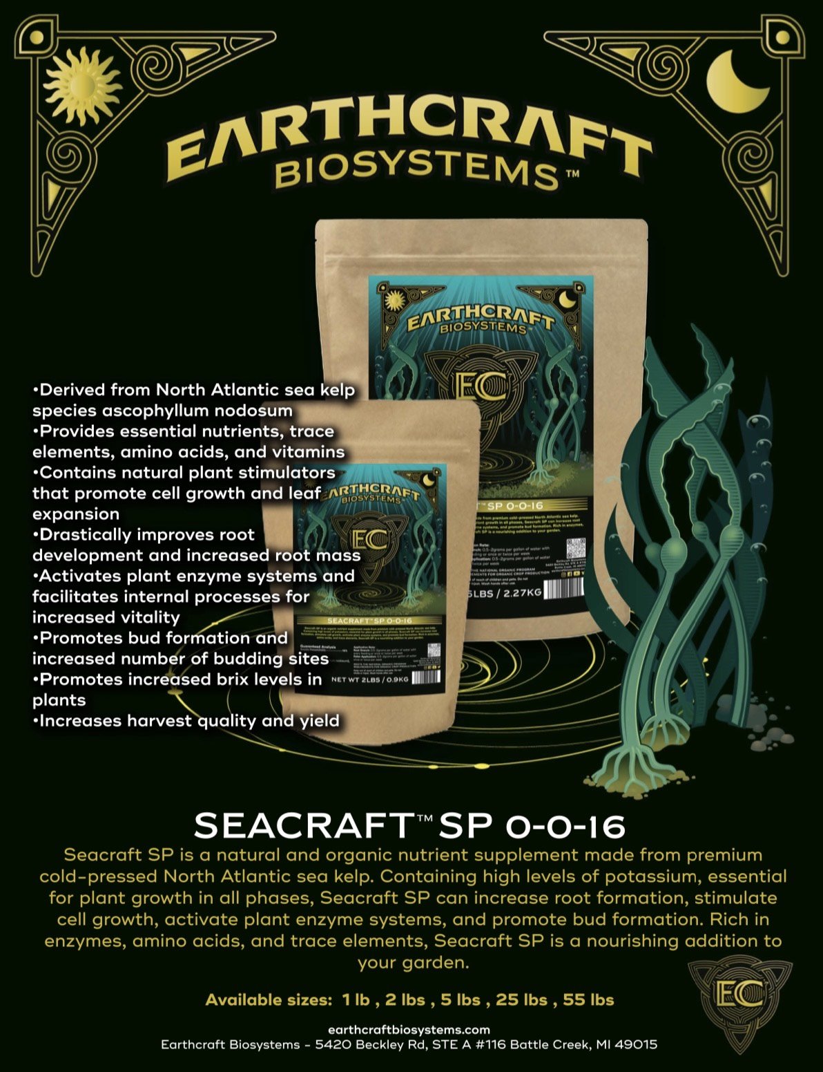 Earthcraft Seacraft SP - MI Beneficials