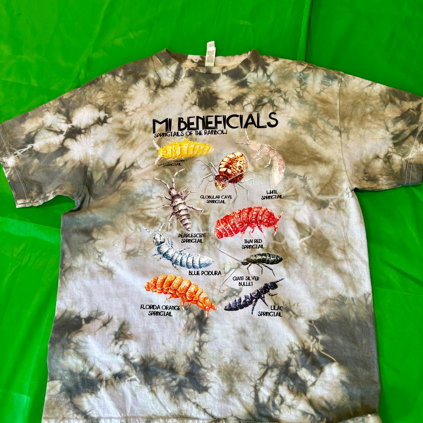 Custom Springtail Tie-Dyes