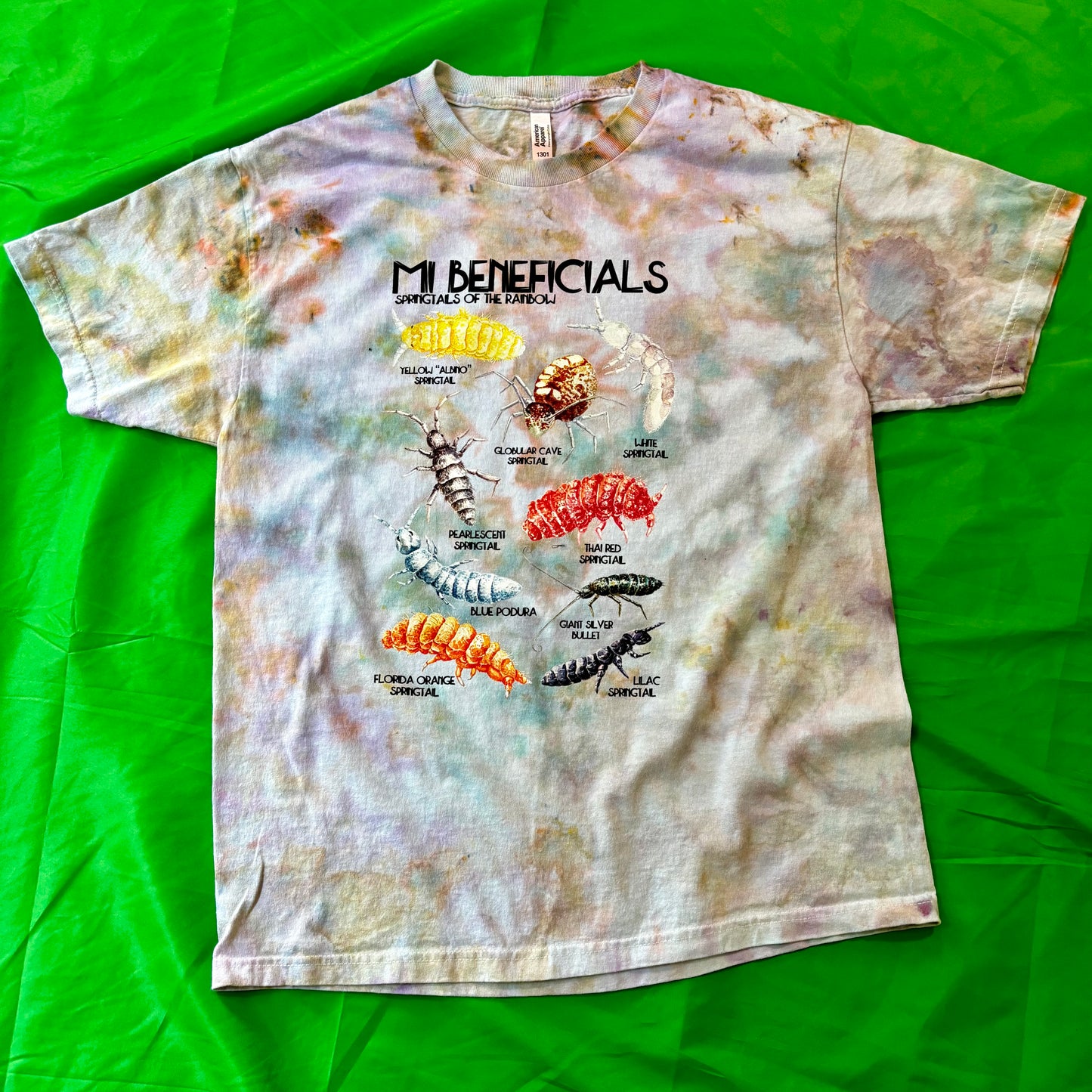 Custom Springtail Tie-Dyes