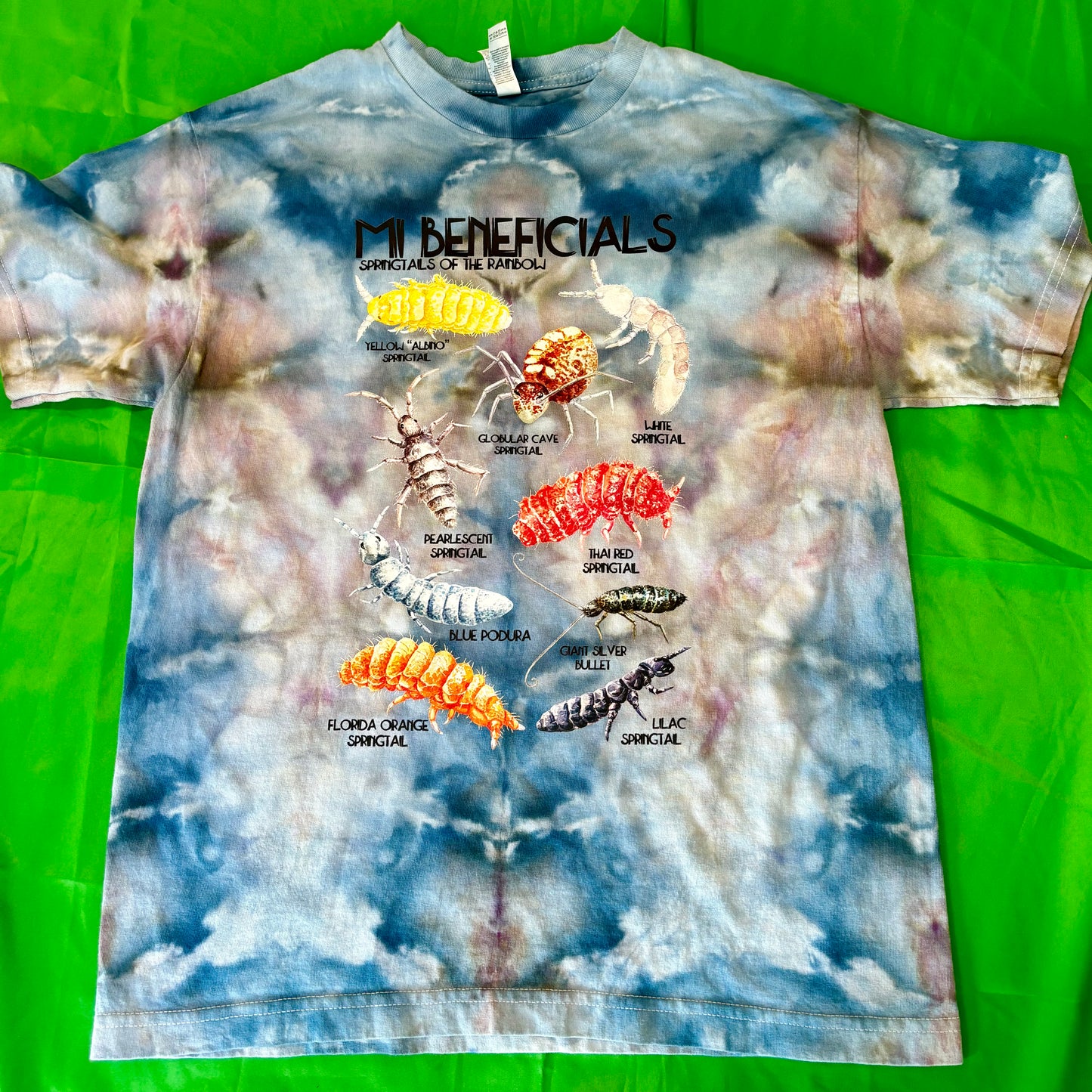 Custom Springtail Tie-Dyes