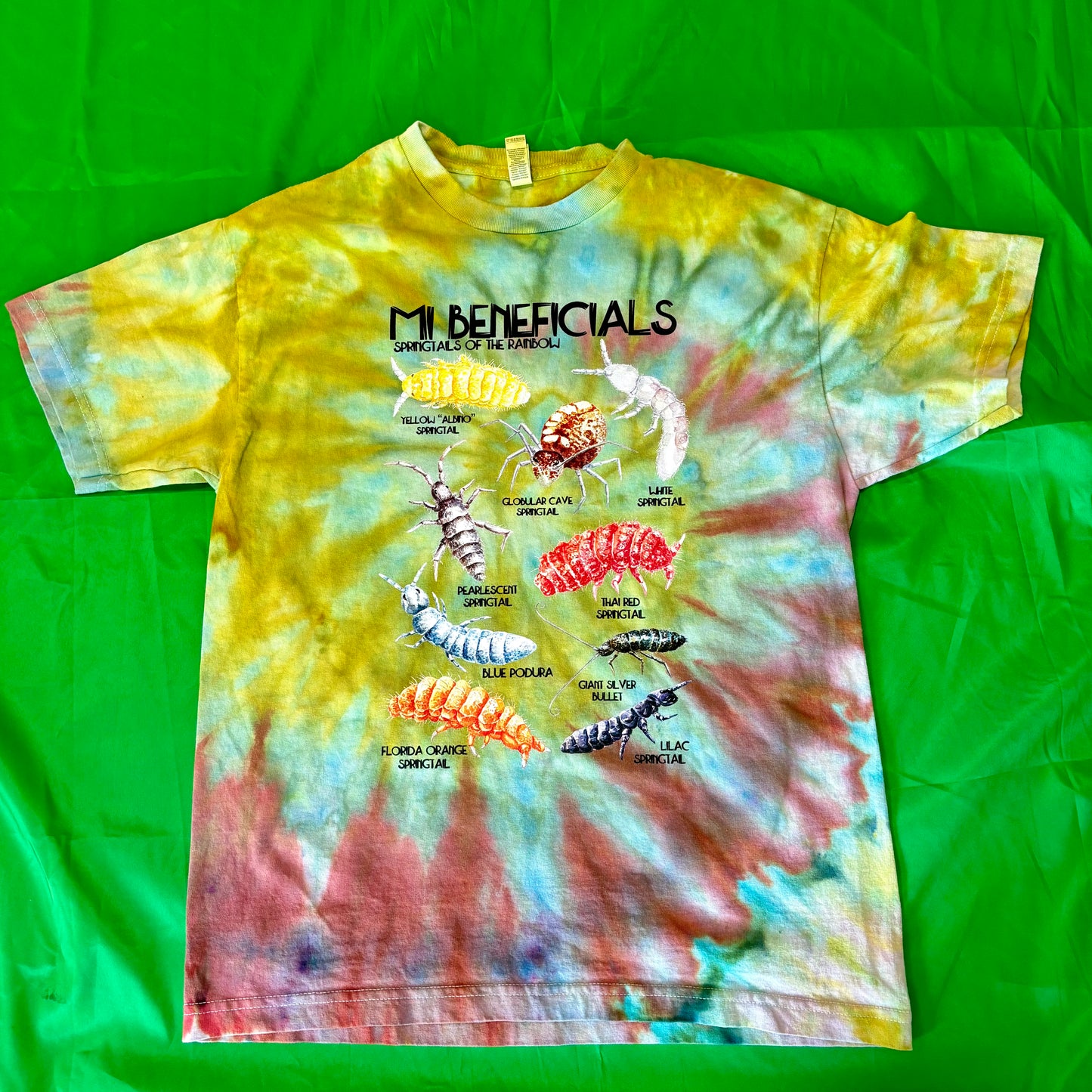 Custom Springtail Tie-Dyes