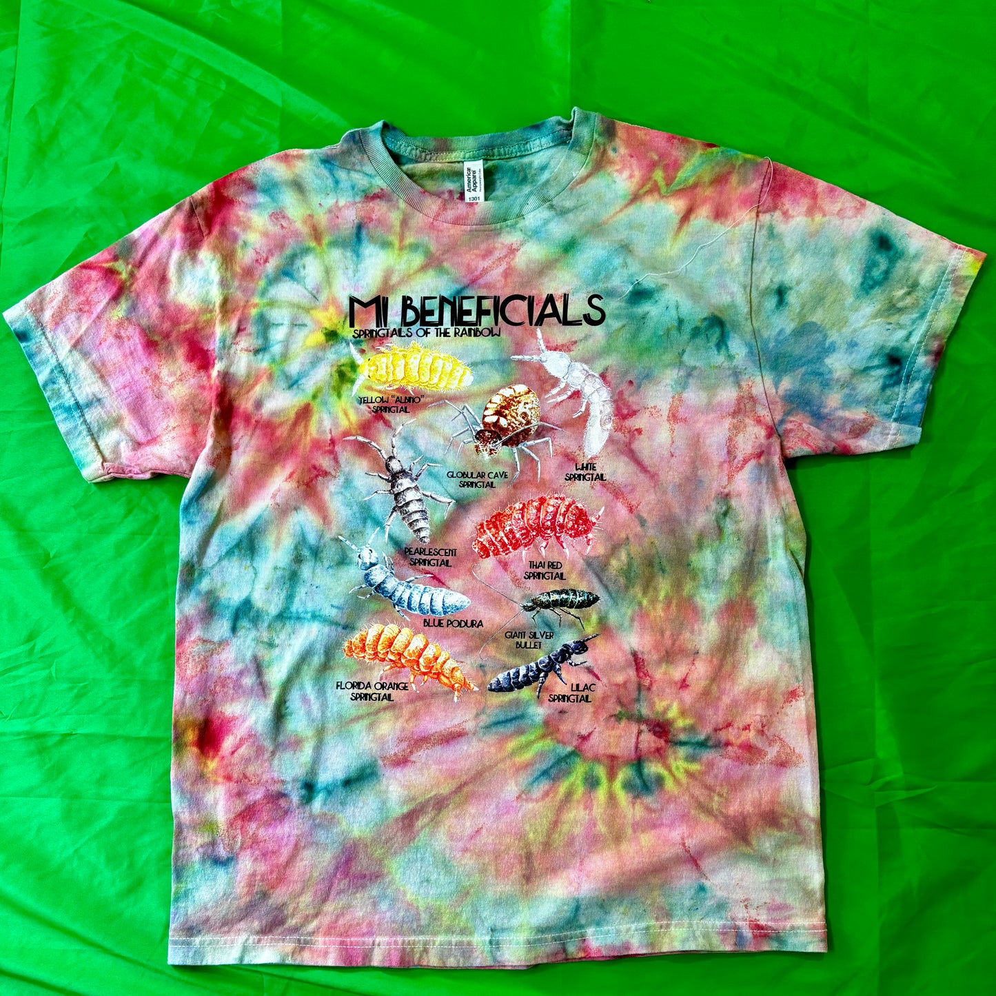 Custom Springtail Tie-Dyes