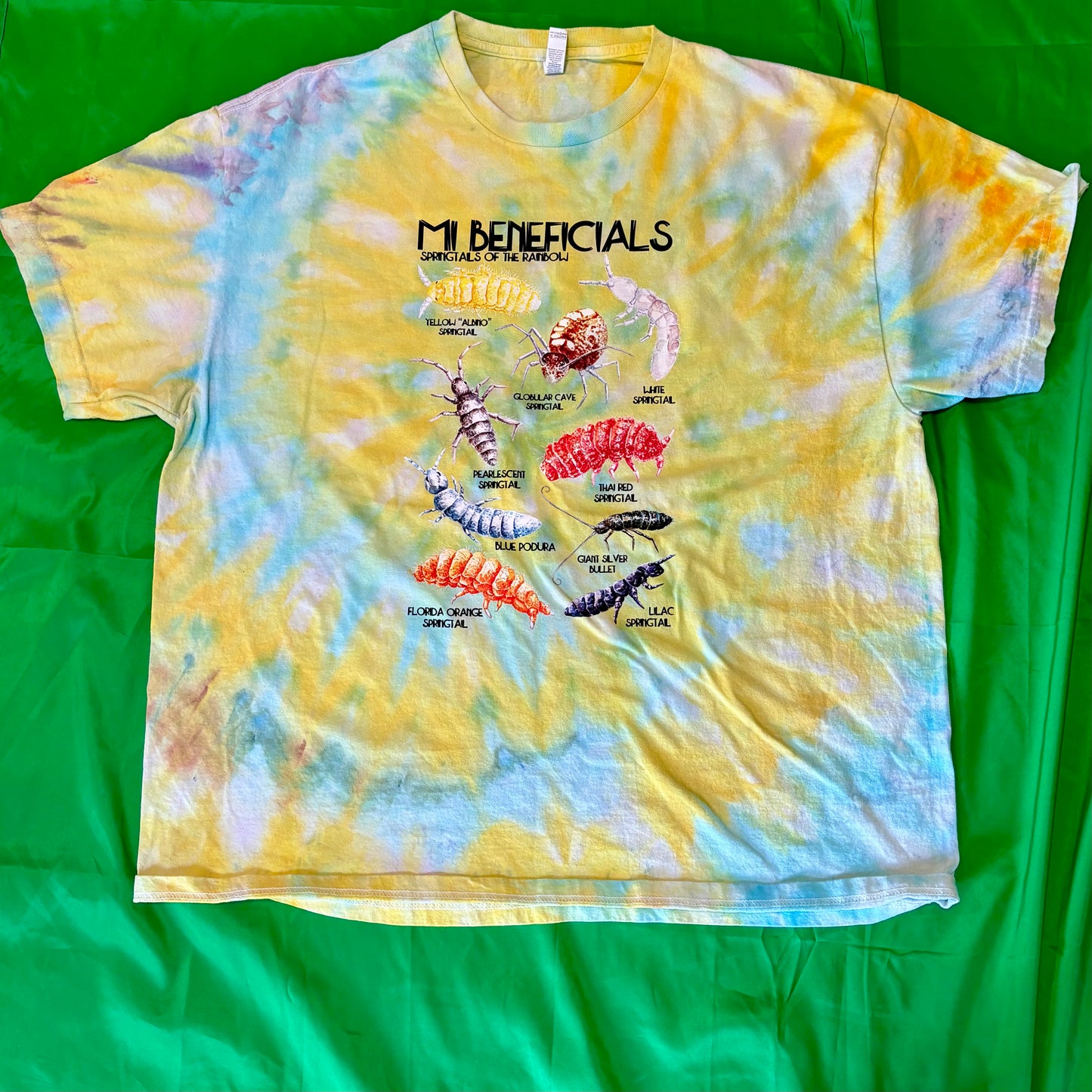 Custom Springtail Tie-Dyes