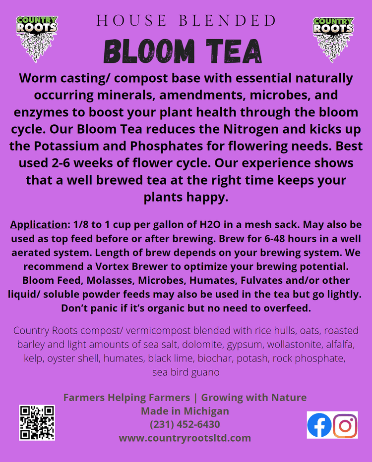 Bloom Top Dress and Compost Tea Blend - MI Beneficials