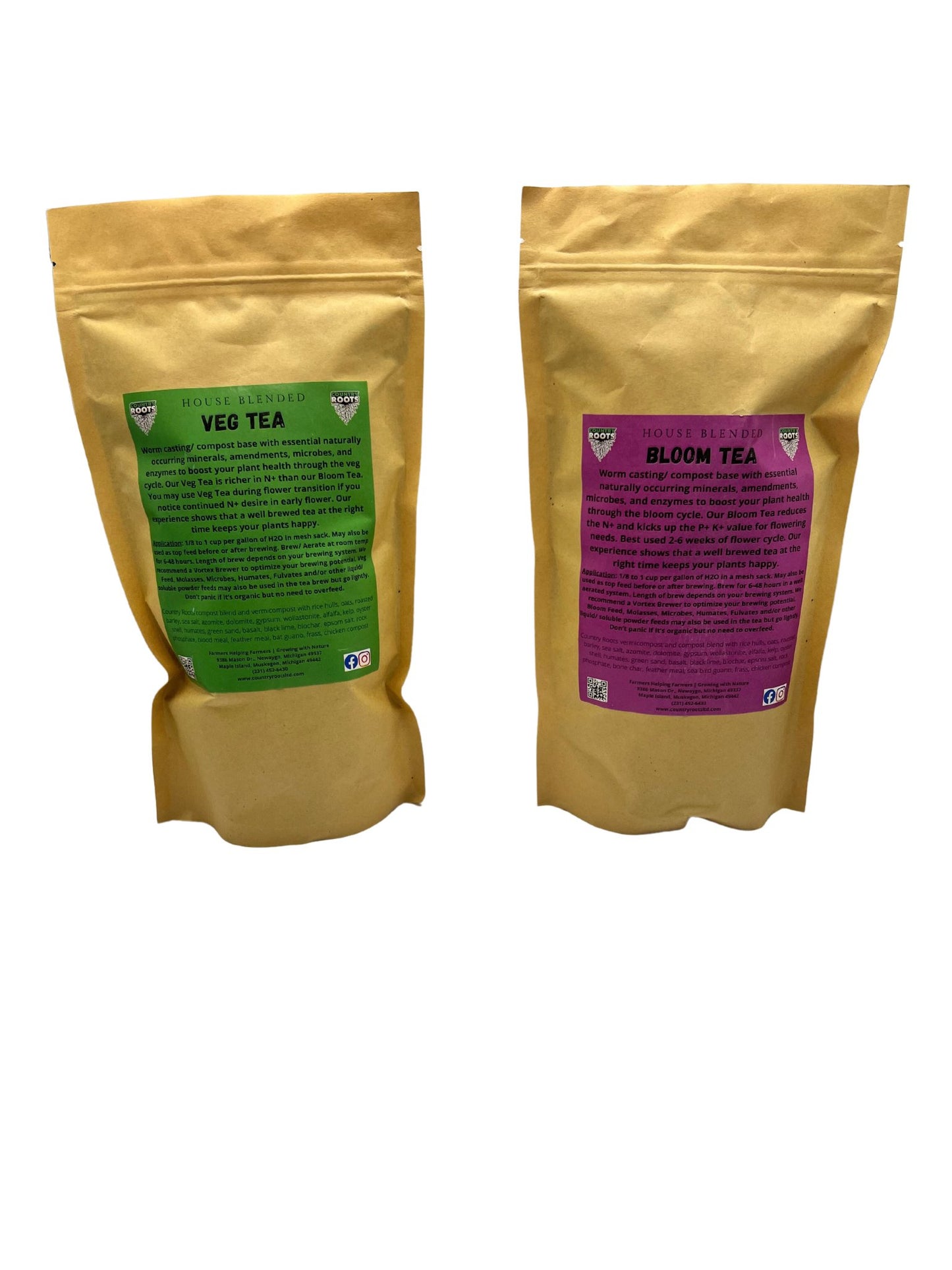 Bloom/Veg Top Dress and Compost Tea Combo - MI Beneficials