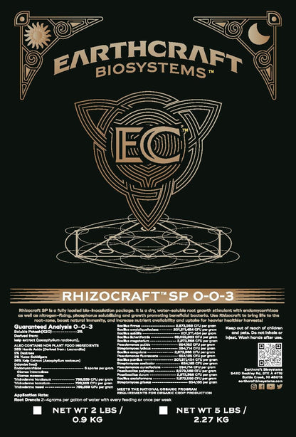 Rhizocraft SP is a fully loaded bio-inoculation package