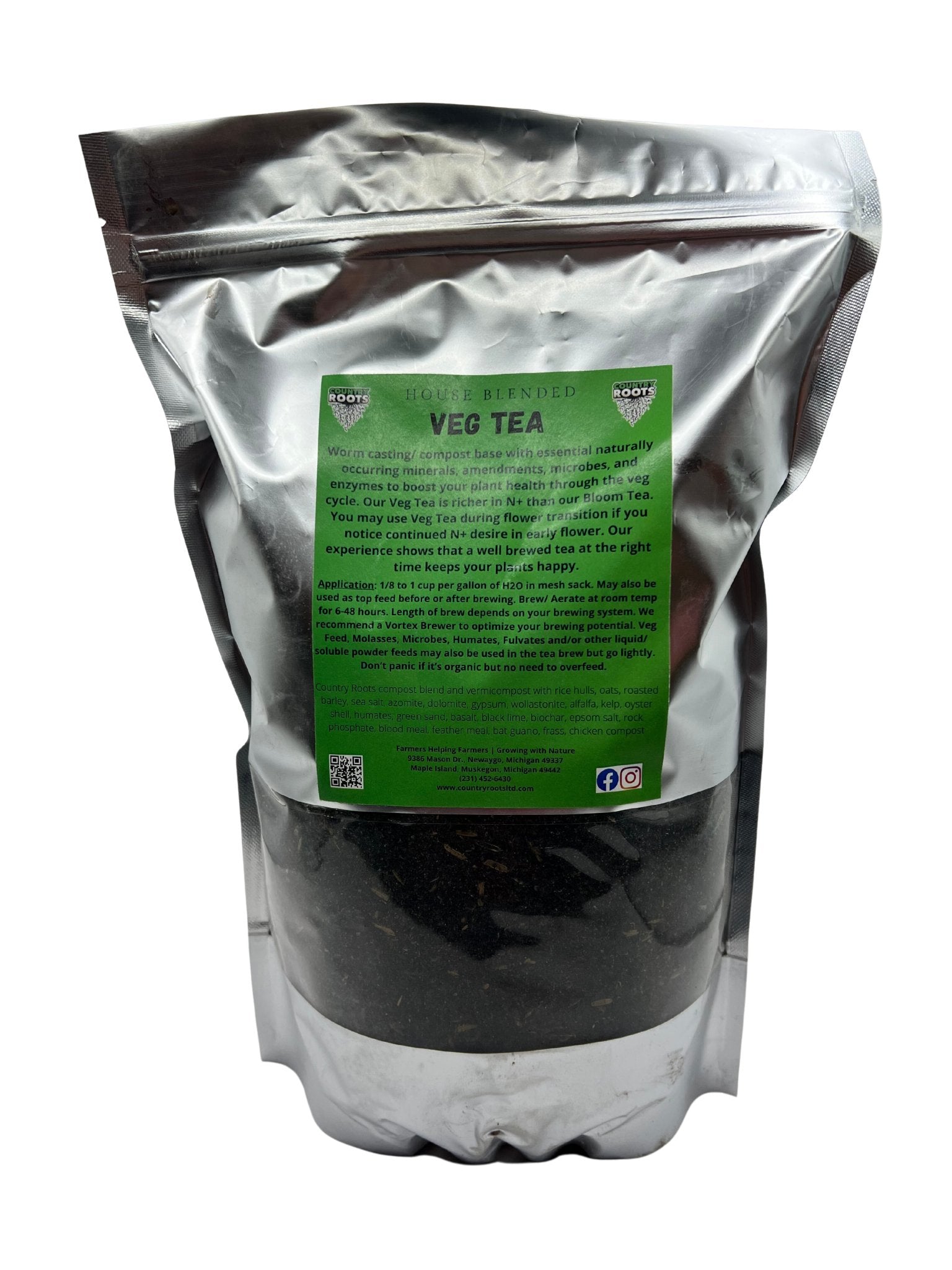 Veg Compost Tea Blend - MI Beneficials